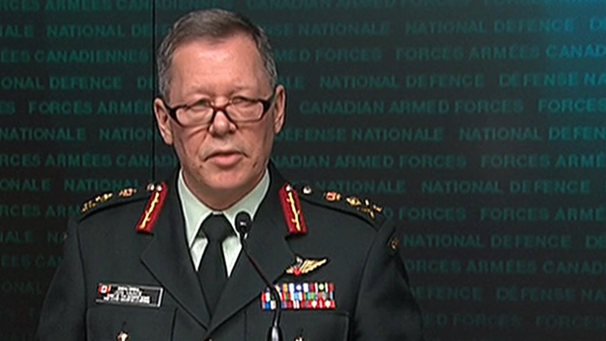 Le chef d'état-major des Forces armées canadiennes, Jonathan Vance