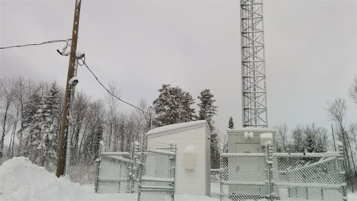 La nouvelle tour de téléphonie cellulaire fonctionne à Girardville.