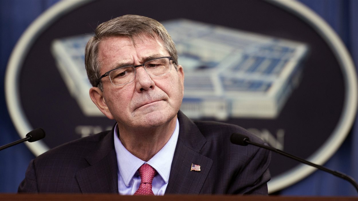 Le secrétaire américain à la Défense, Ashton Carter