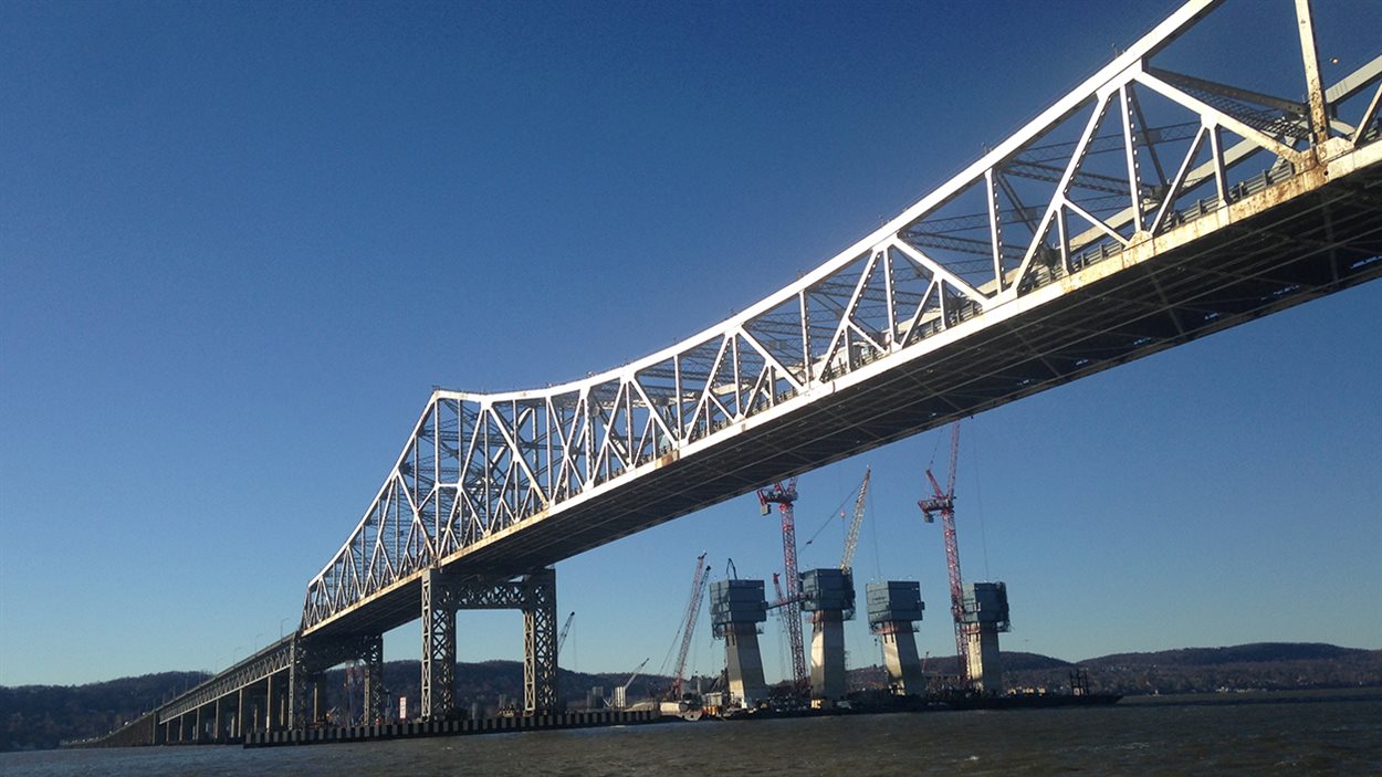 Le pont Tappan Zee sur l'Hudson