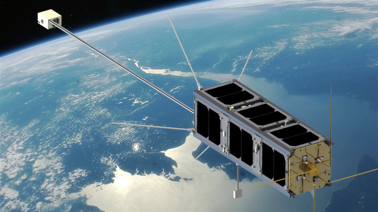 Le satellite cube de l'Université de l'Alberta