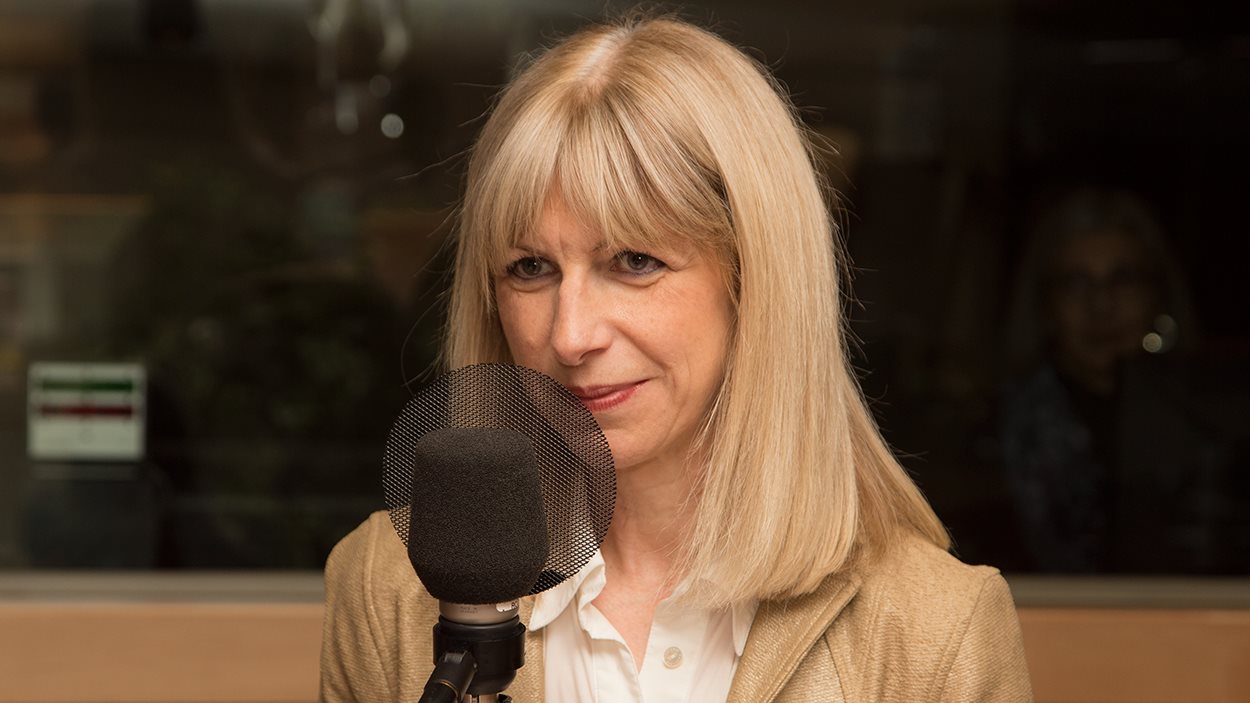 L'animatrice et journaliste Isabelle Richer