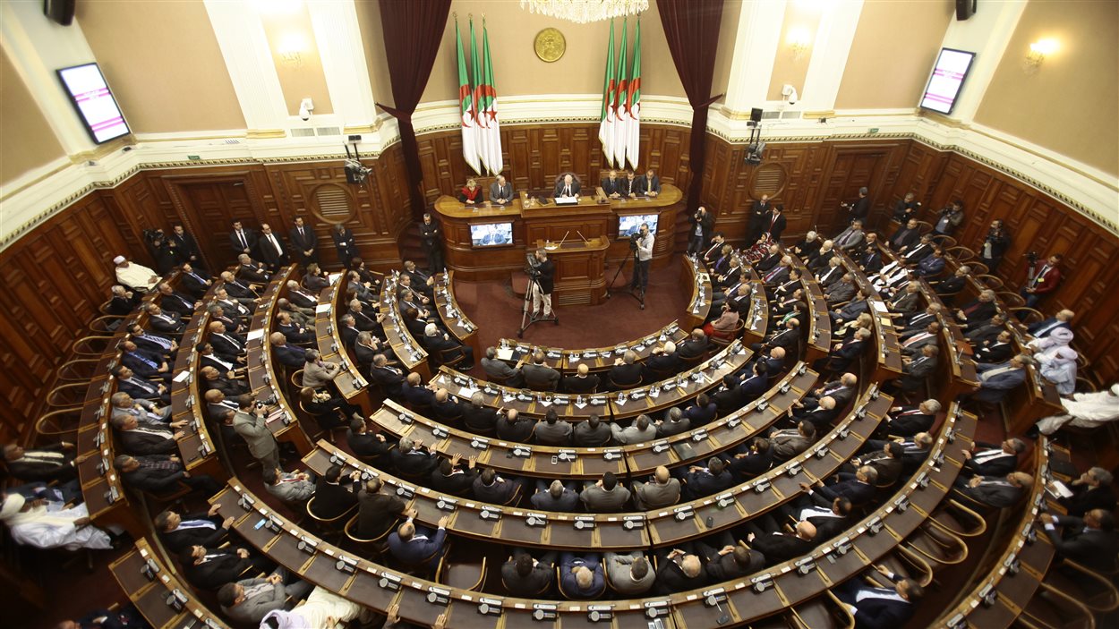 La Chambre haute du parlement algérien.
