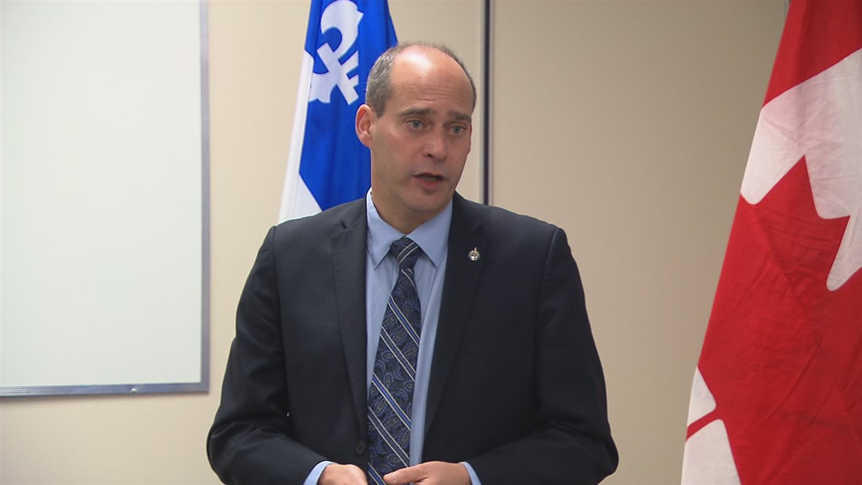 Le député de Rimouski-Neigette-Téimscouata-Les Basques Guy Caron