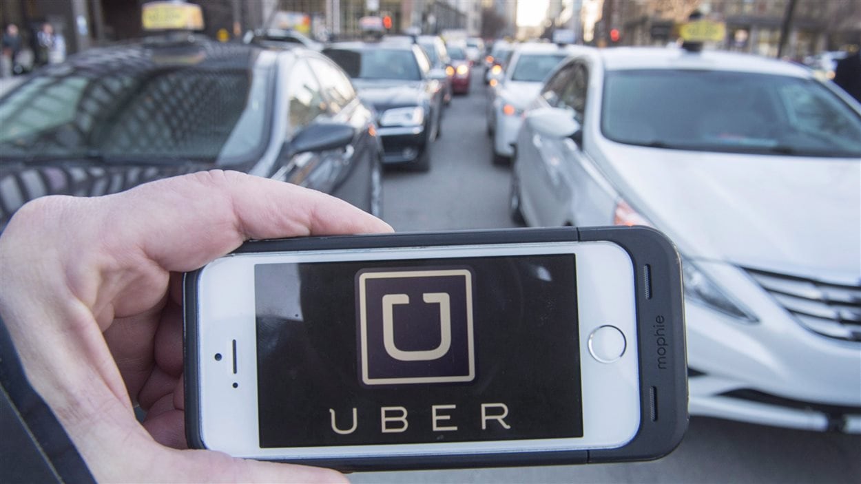 L'application pour téléphones intelligents d'Uber fait fureur à Toronto, notamment.