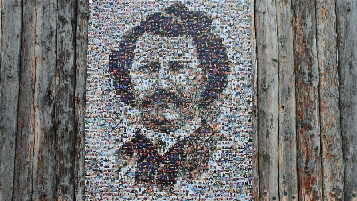 La mosaïque Louis Riel.