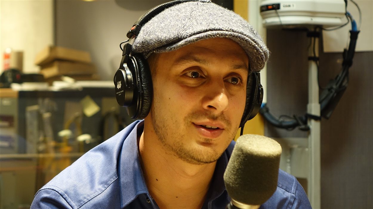 Samian en entrevue au 15-18 dans le studio 91