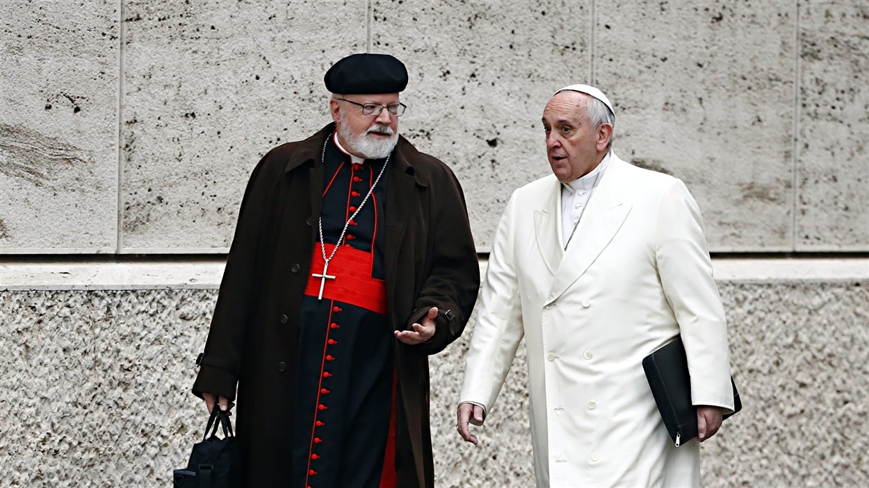 Sean O'Malley et le pape François (archives)