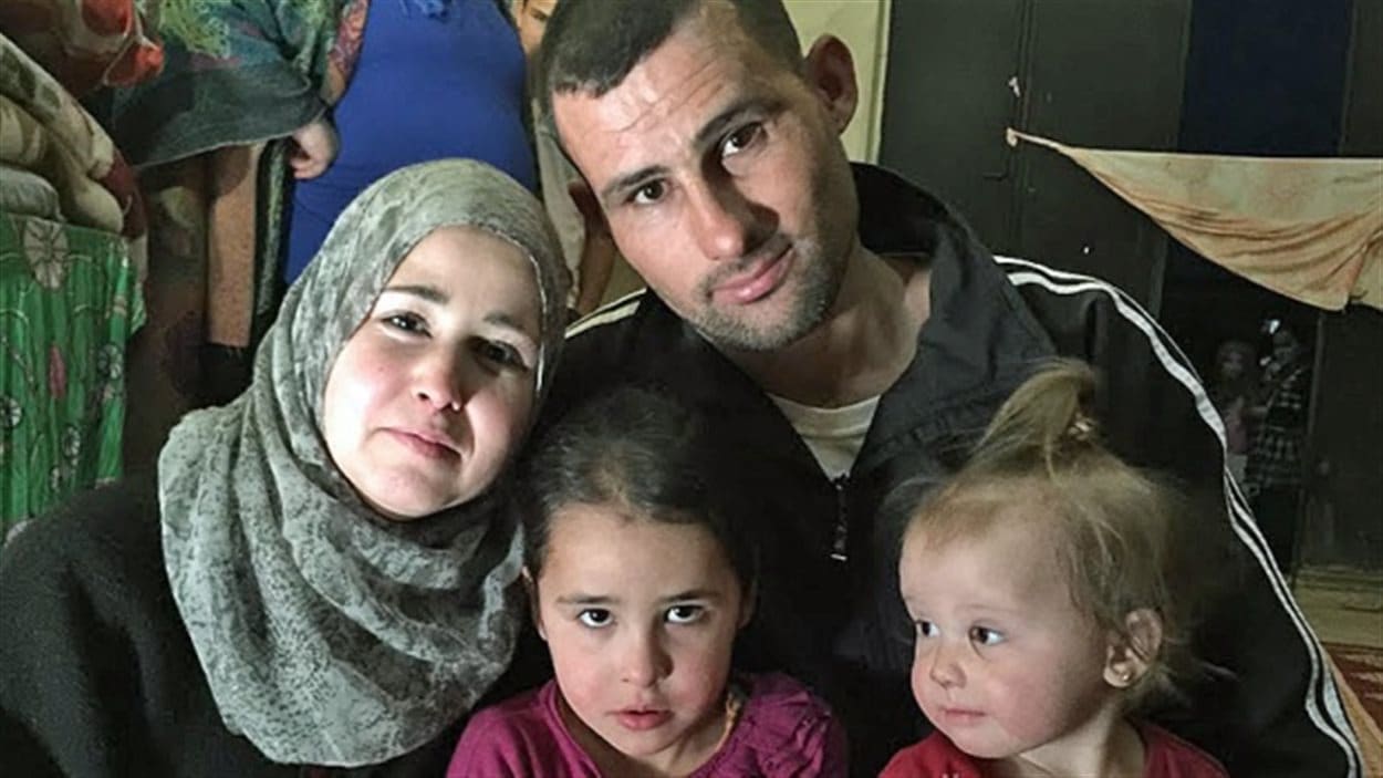Une famille de réfugiés syriens à Windsor