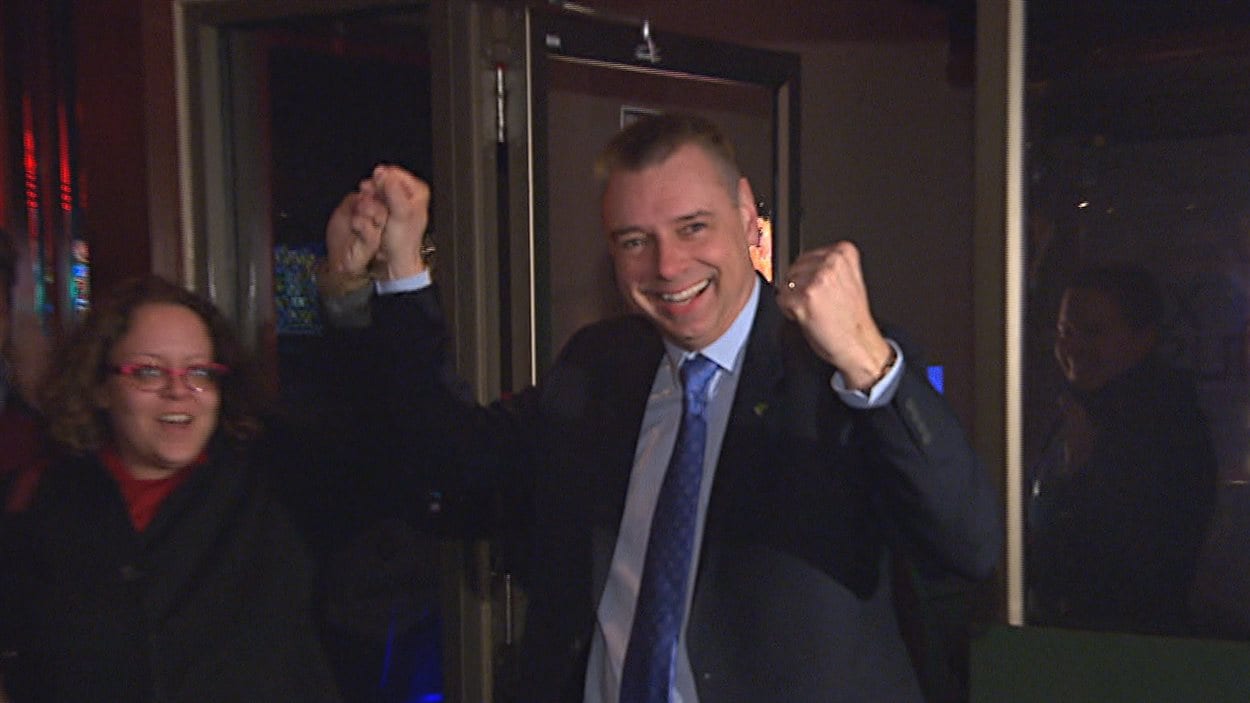 André Bellavance élu maire de Victoriaville