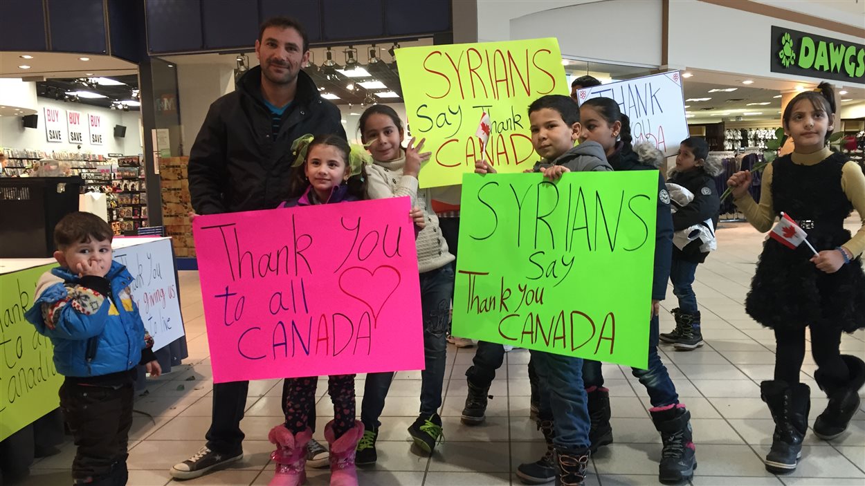 Des réfugiés syriens installés à Saskatoon ont remercié les résidents de la ville pour leur hospitalité.