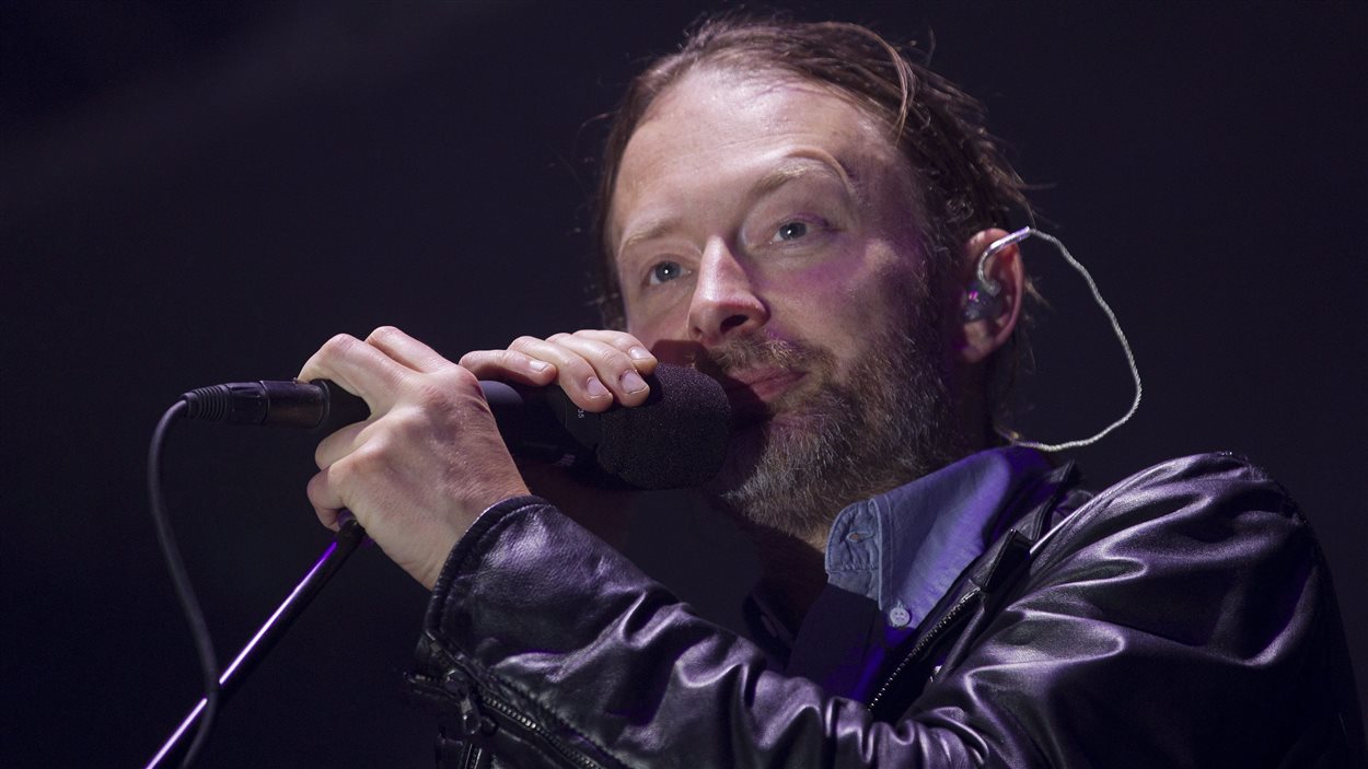 Thom Yorke, chanteur de Radiohead