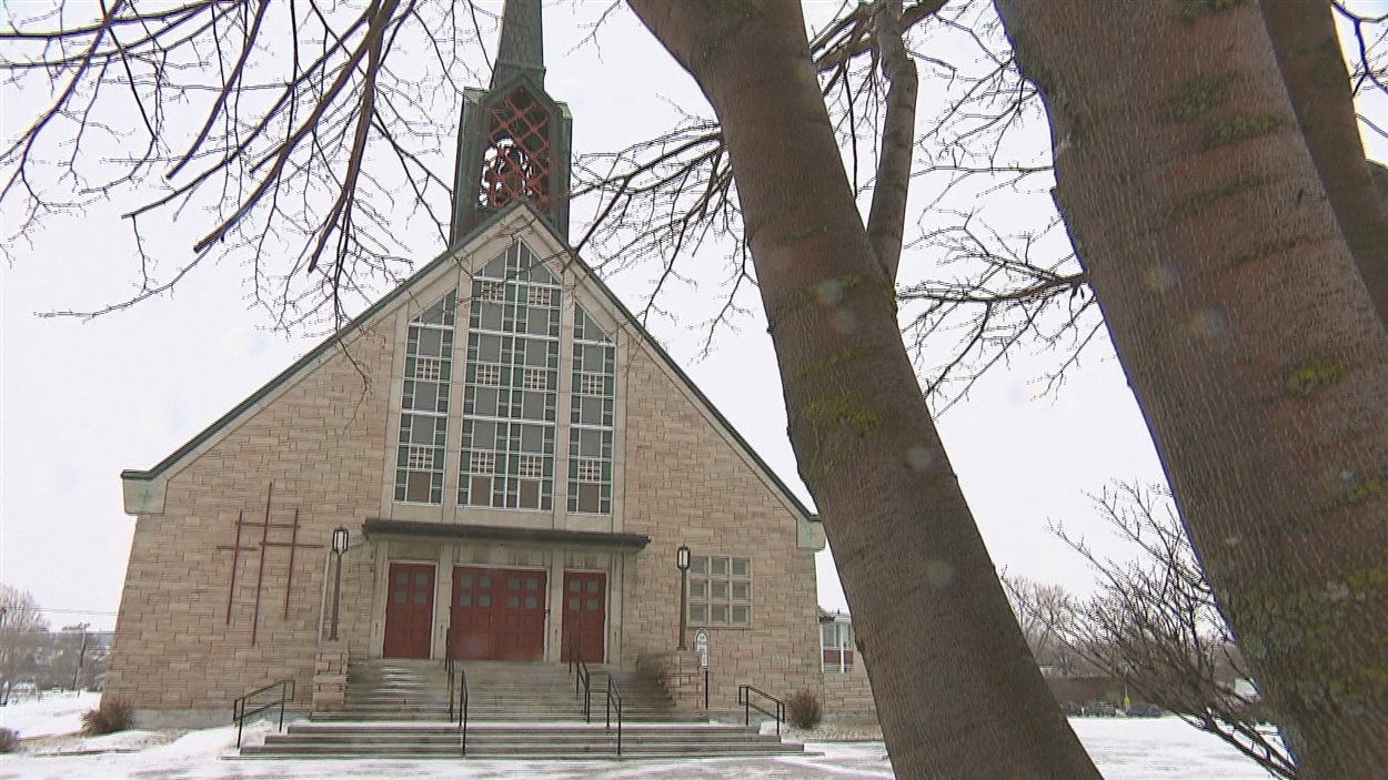L'église Sainte-Agnès, à Rimouski.