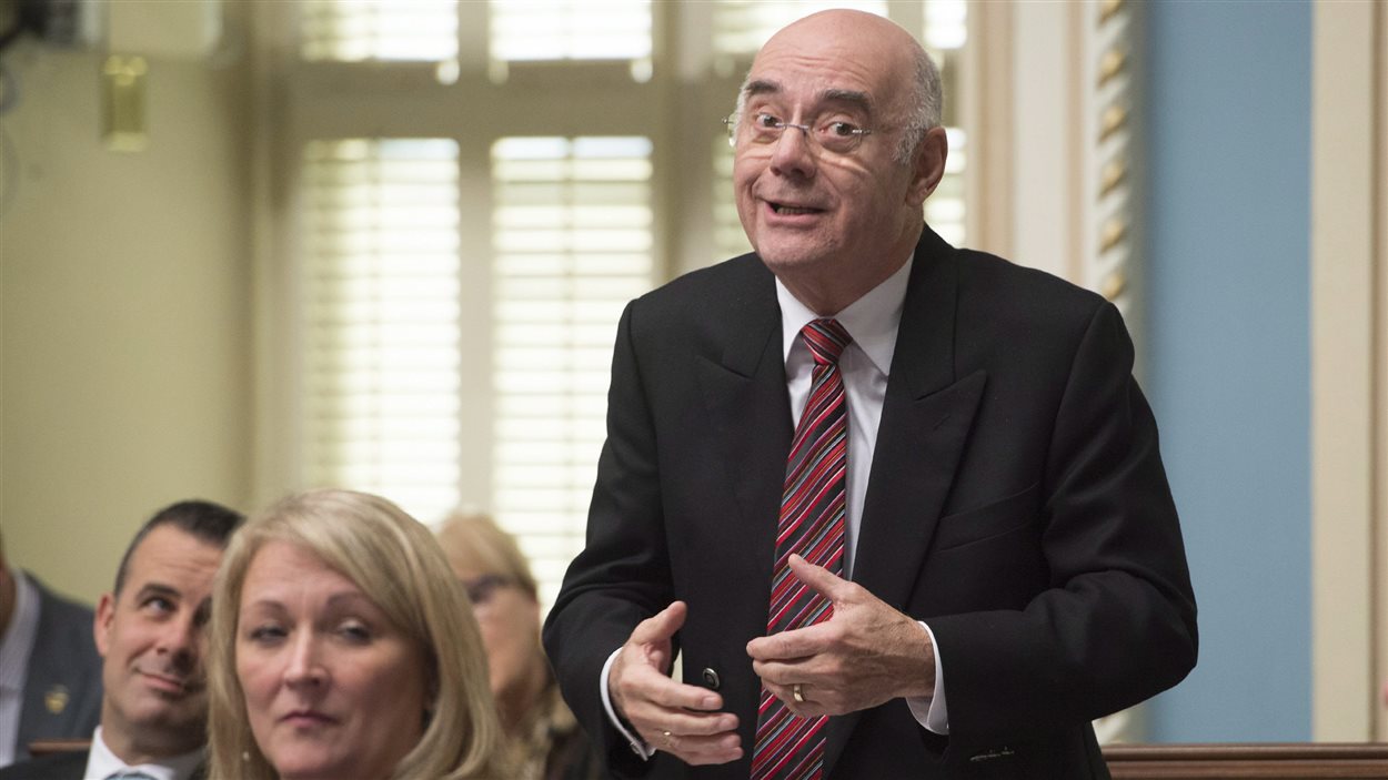 Jacques Daoust, le ministre des Transports du Québec