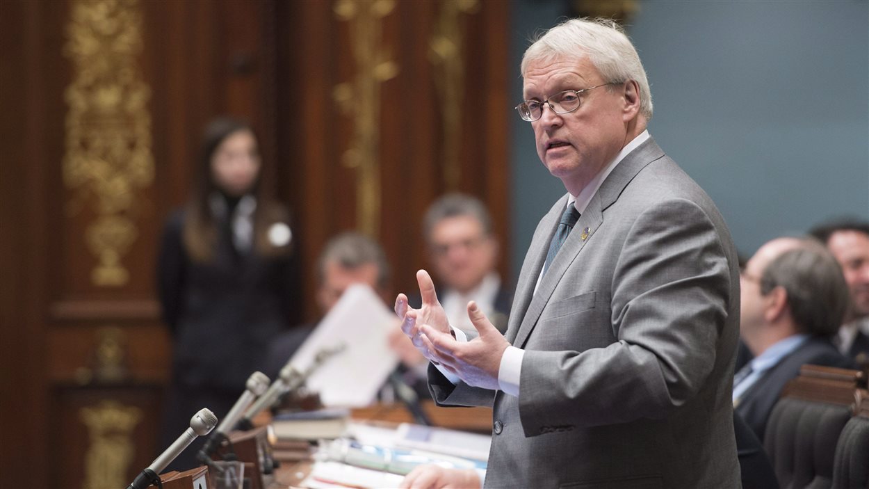 Gaétan Barrette, ministre de la Santé et des Services sociaux du Québec