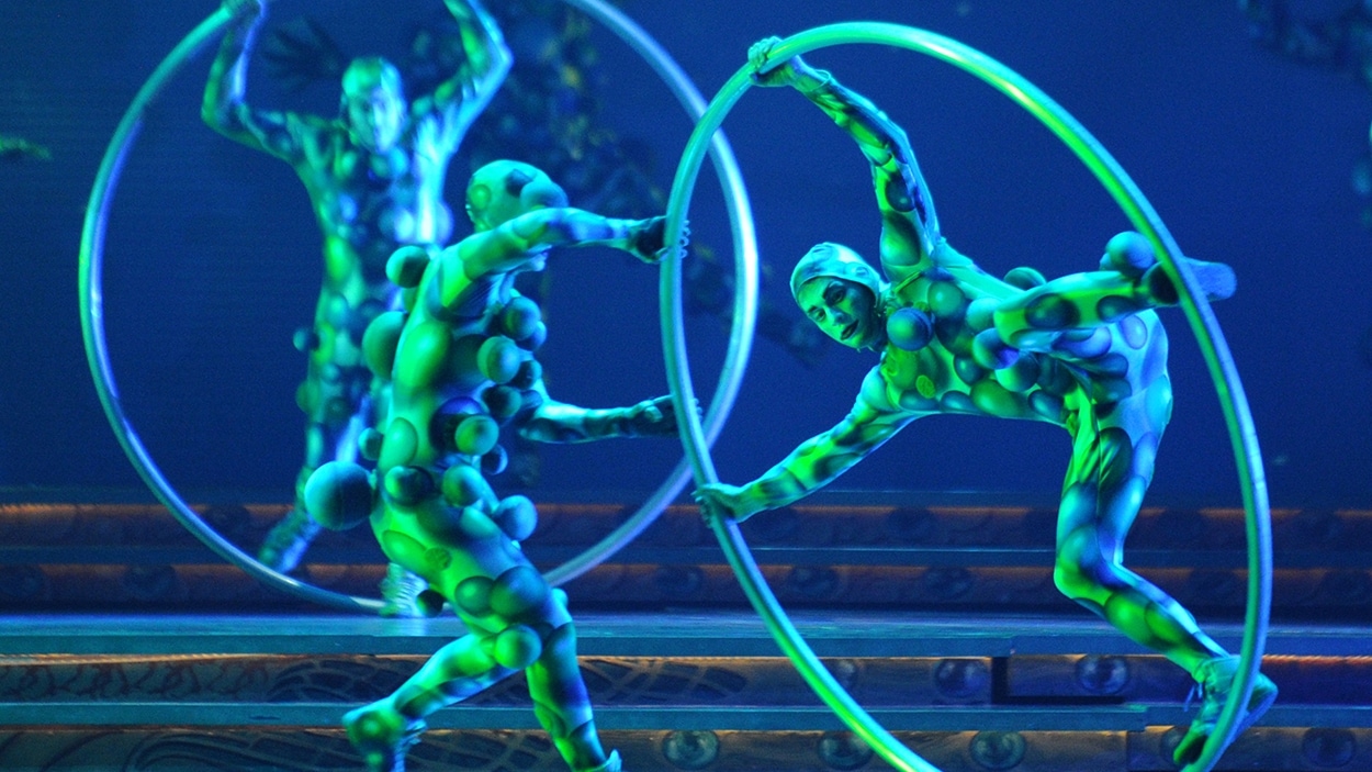 Le spectacle « Zarkana » du Cirque du Soleil