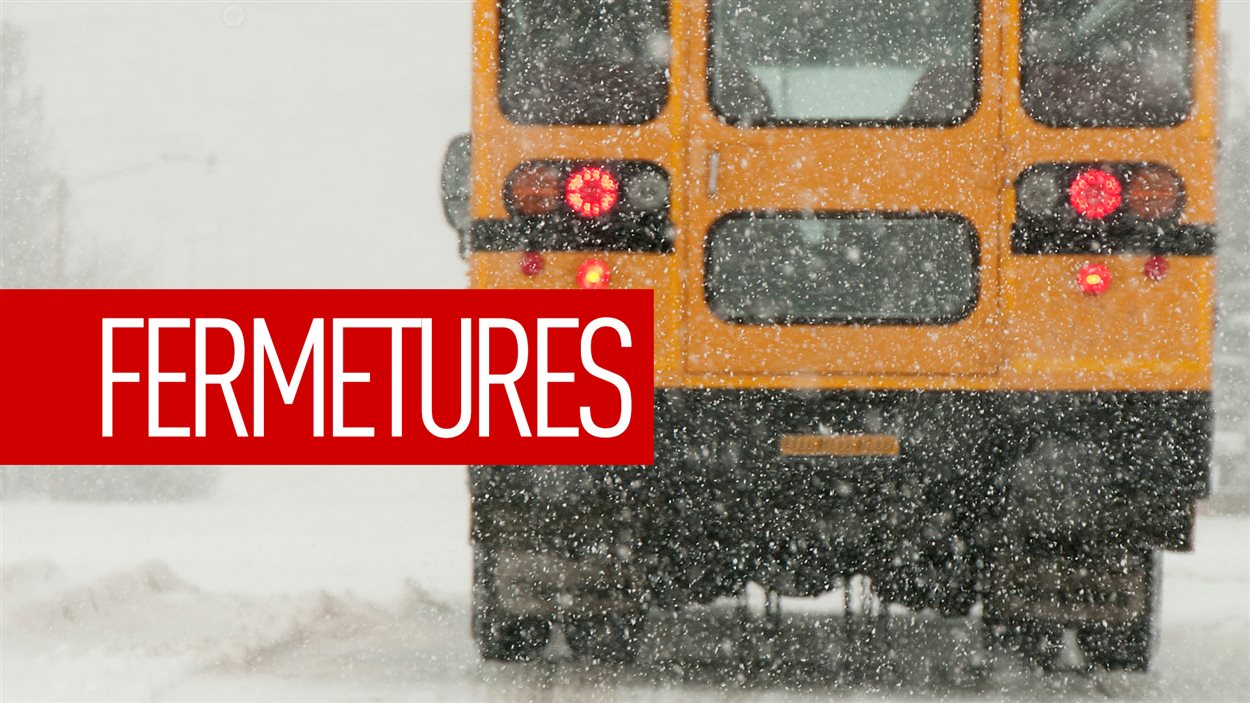 Fermetures des routes et des écoles au Manitoba