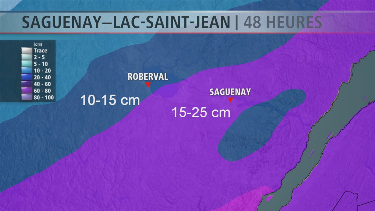 Une nouvelle bordée de neige à venir au SaguenayLacSaintJean Radio