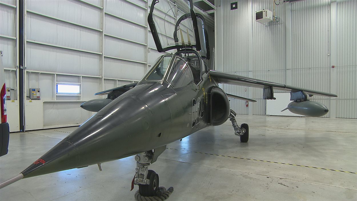 Un des appareils de Discovery Air Defence, destiné à l'entrainement des pilotes de CF-18