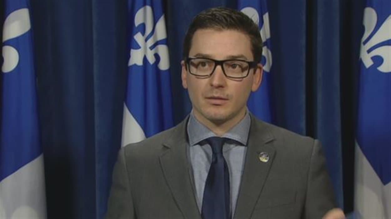 Le député Simon Jolin-Barrette