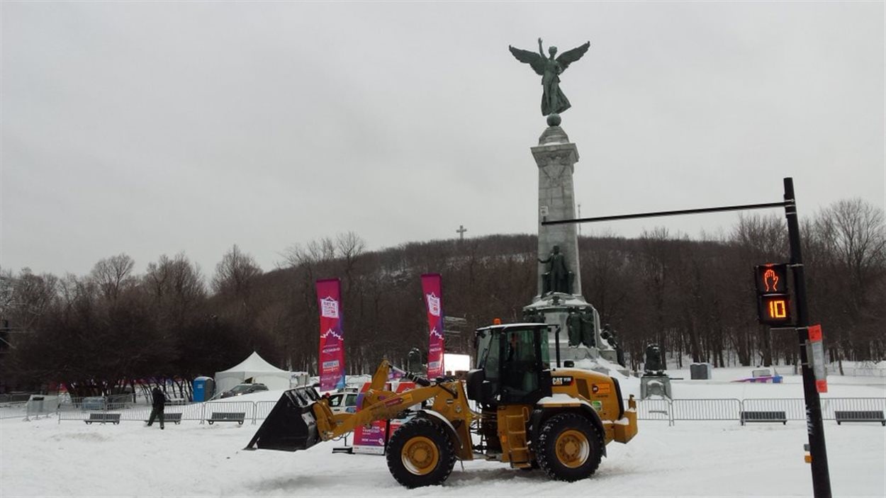 La Coupe du monde de ski de fond fait étape sur le mont Royal, à Montréal, le 2 mars 2016