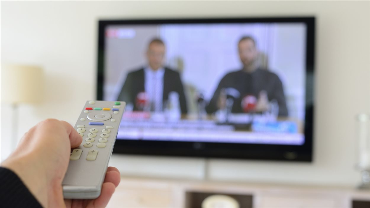 Une télévision