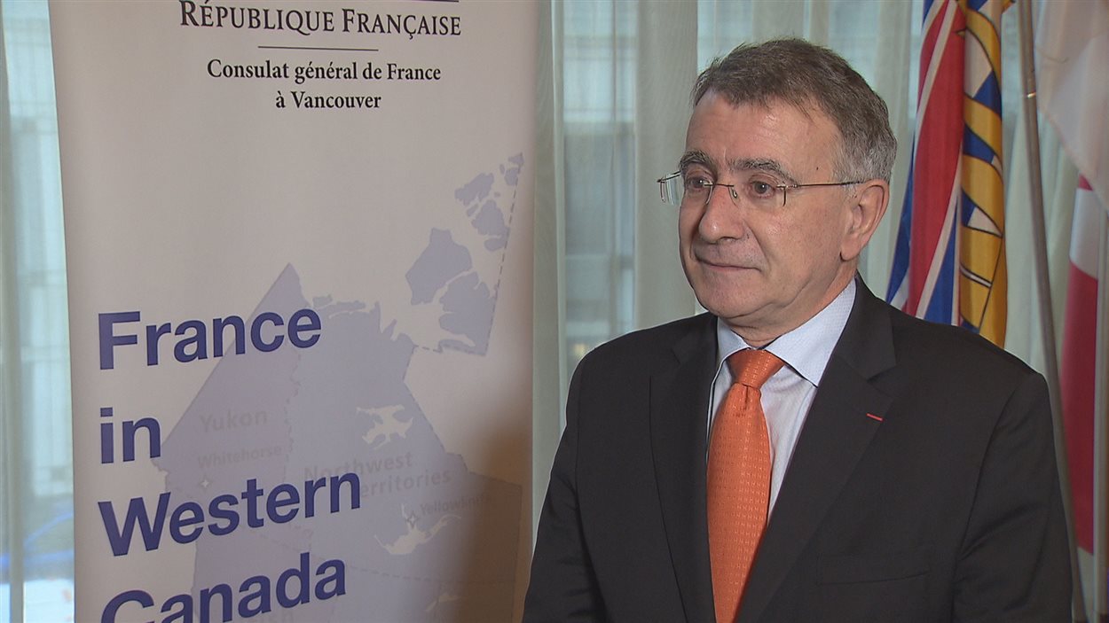 Nicolas Chapuis, ambassadeur de France au Canada, lors de son passage à la conférence Globe 2016 à Vancouver.