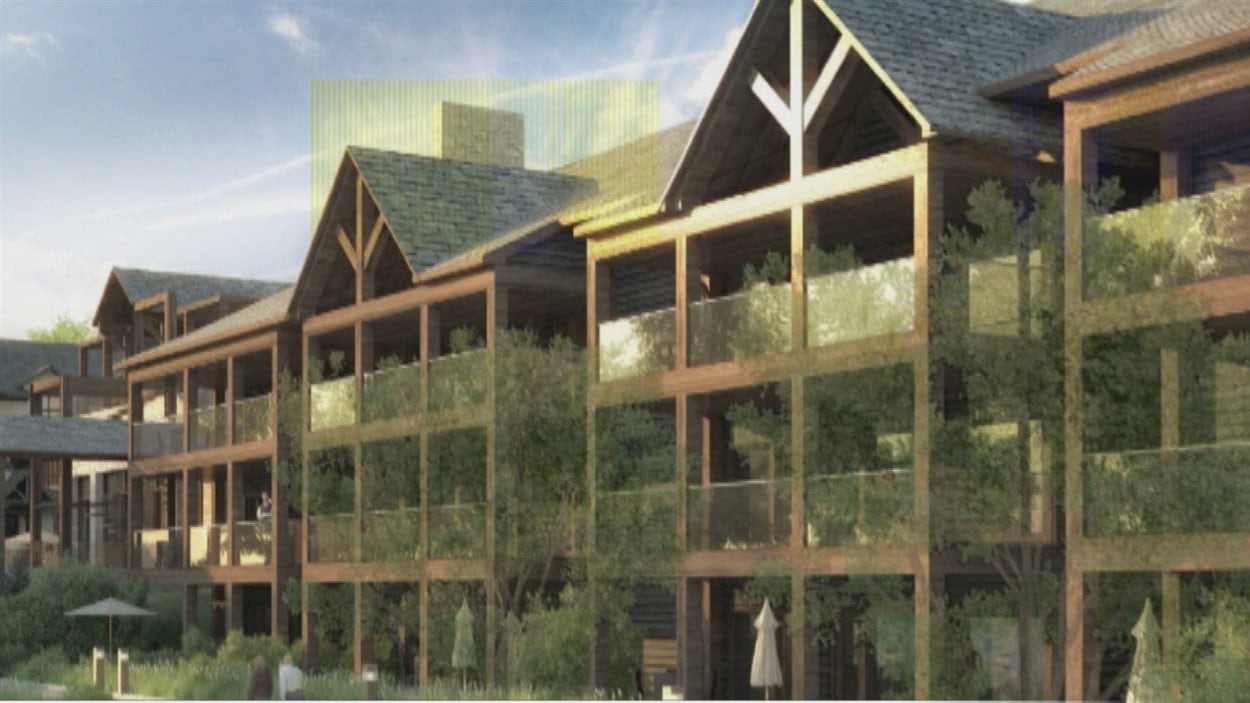 Les plans d'agrandissement de l'auberge