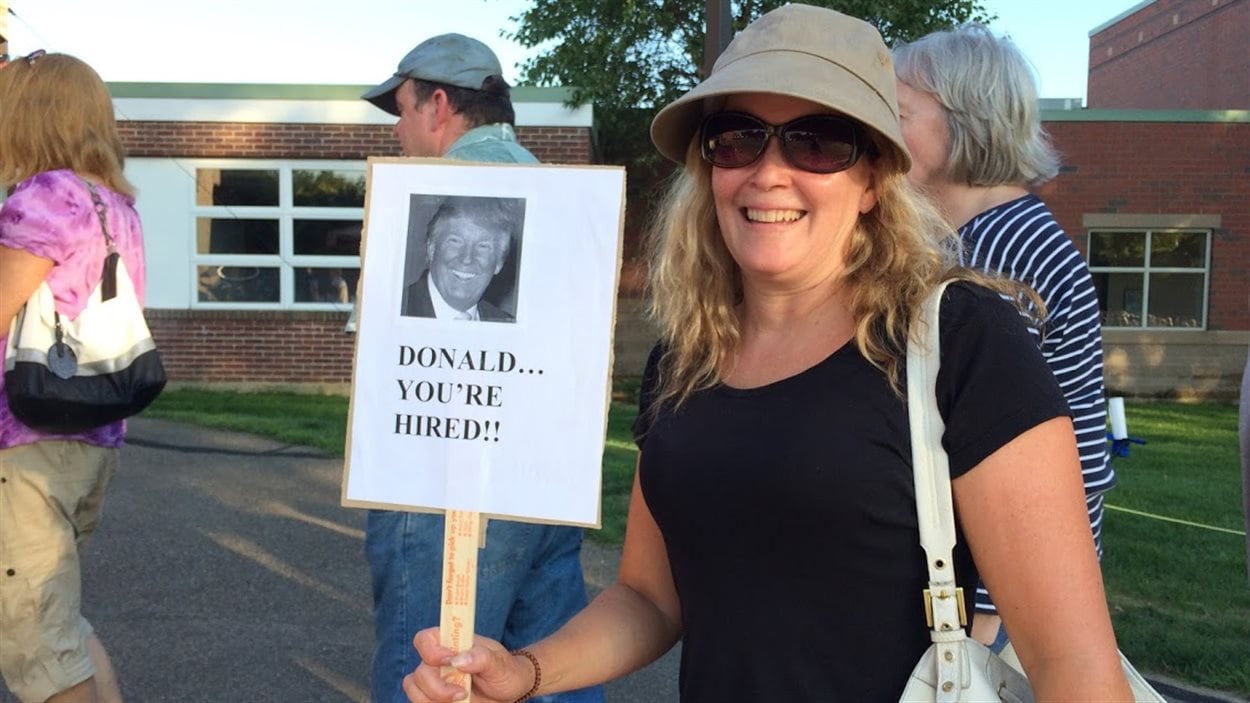 Un rassemblement pro-Trump à Hampton, au New Hampshire, le 14 août 2015.