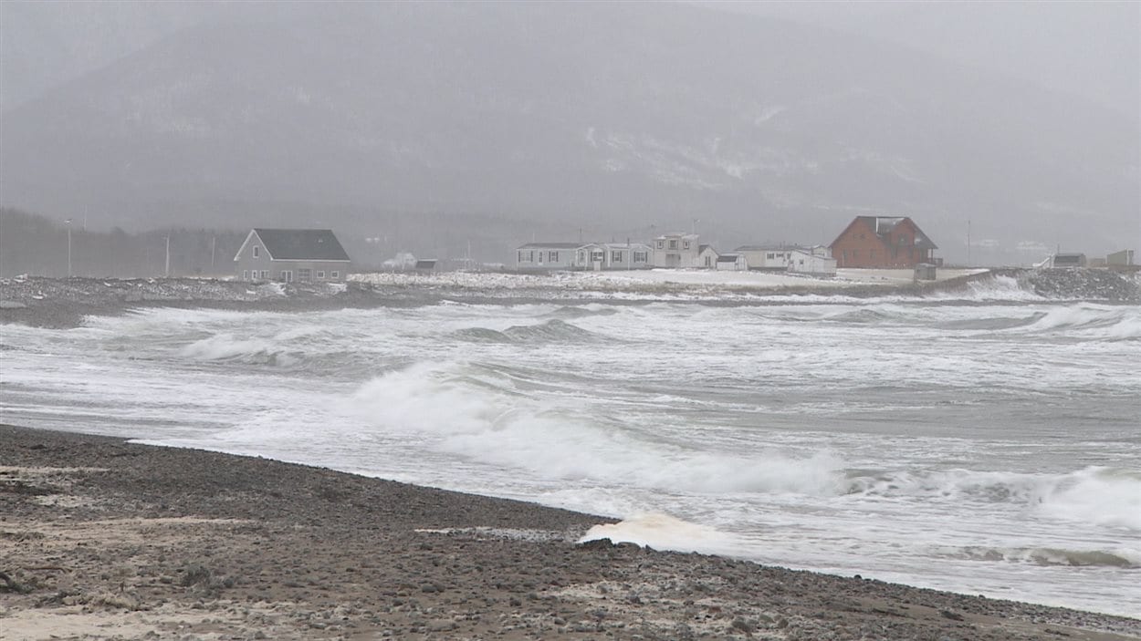 Les vents peuvent être très puissants à Chéticamp, un village côtier du Cap-Breton.