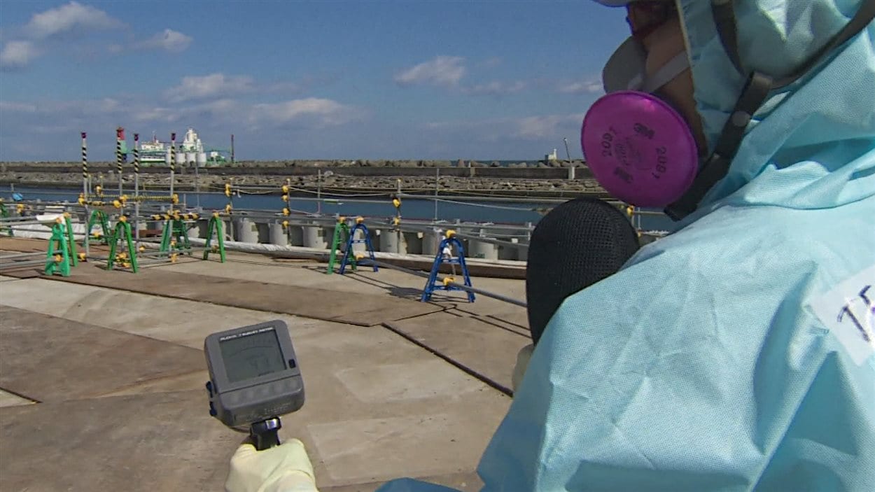 Mesures de radioactivité dans le secteur de Fukushima