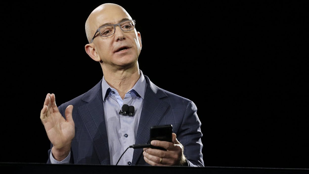 Le président d'Amazon, Jeff Bezos