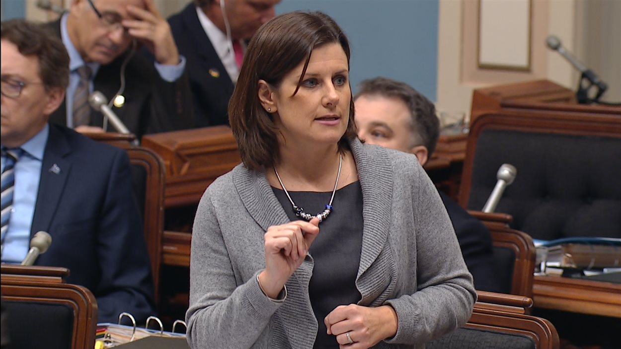 La ministre de la Justice, Stéphanie Vallée
