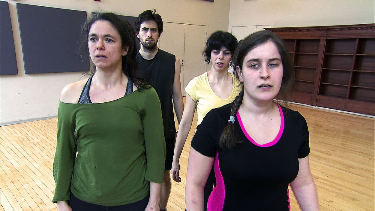 Répétition du spectacle « Avec pas d'cœur »