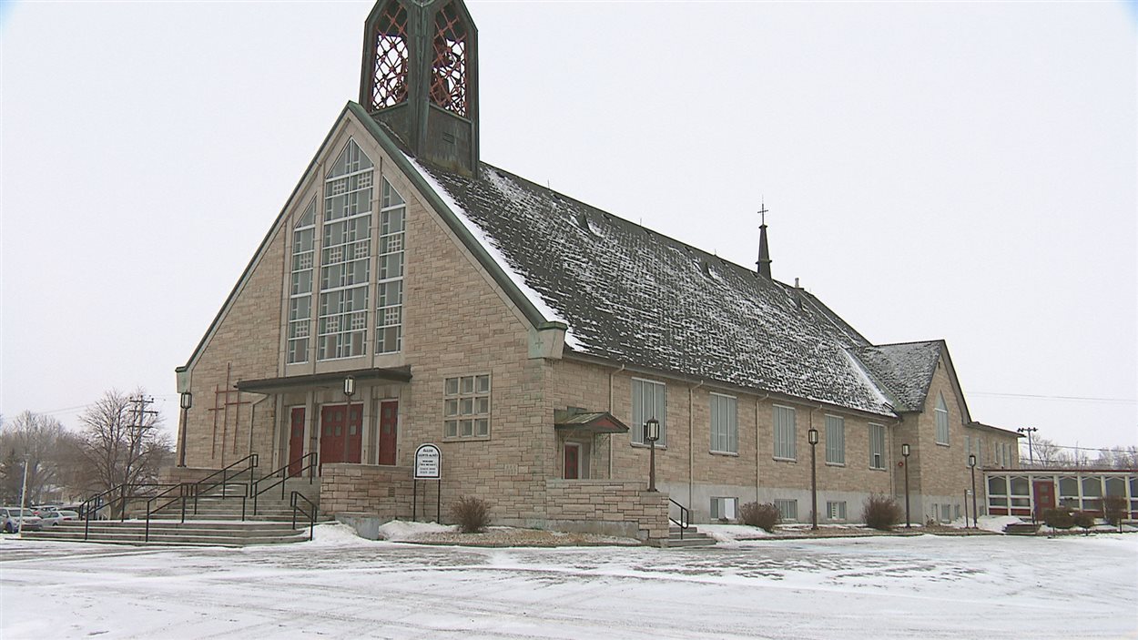 L'église Sainte-Agnès, à Rimouski.
