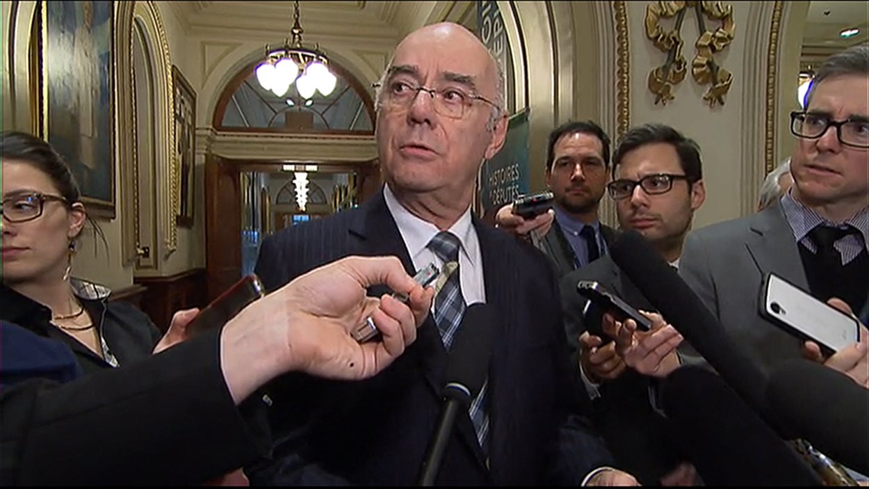 Le ministre des Transports, Jacques Daoust