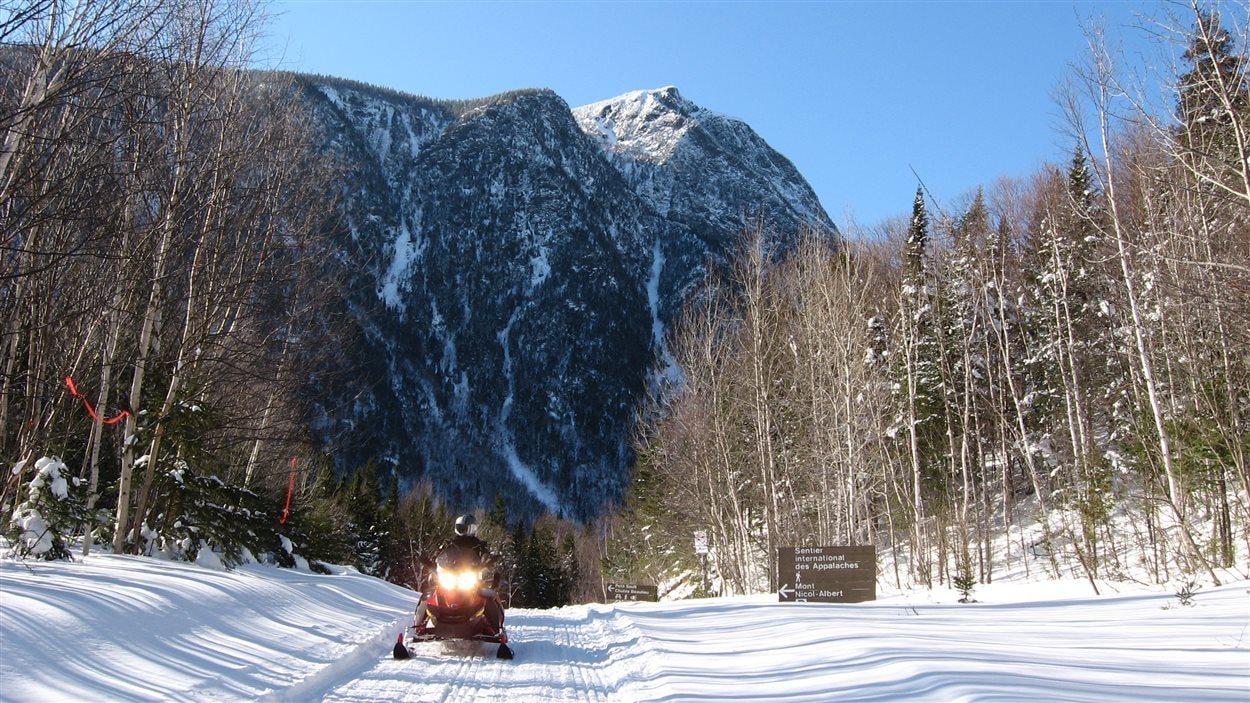 Les majestueuses montagnes des Chic-Chocs