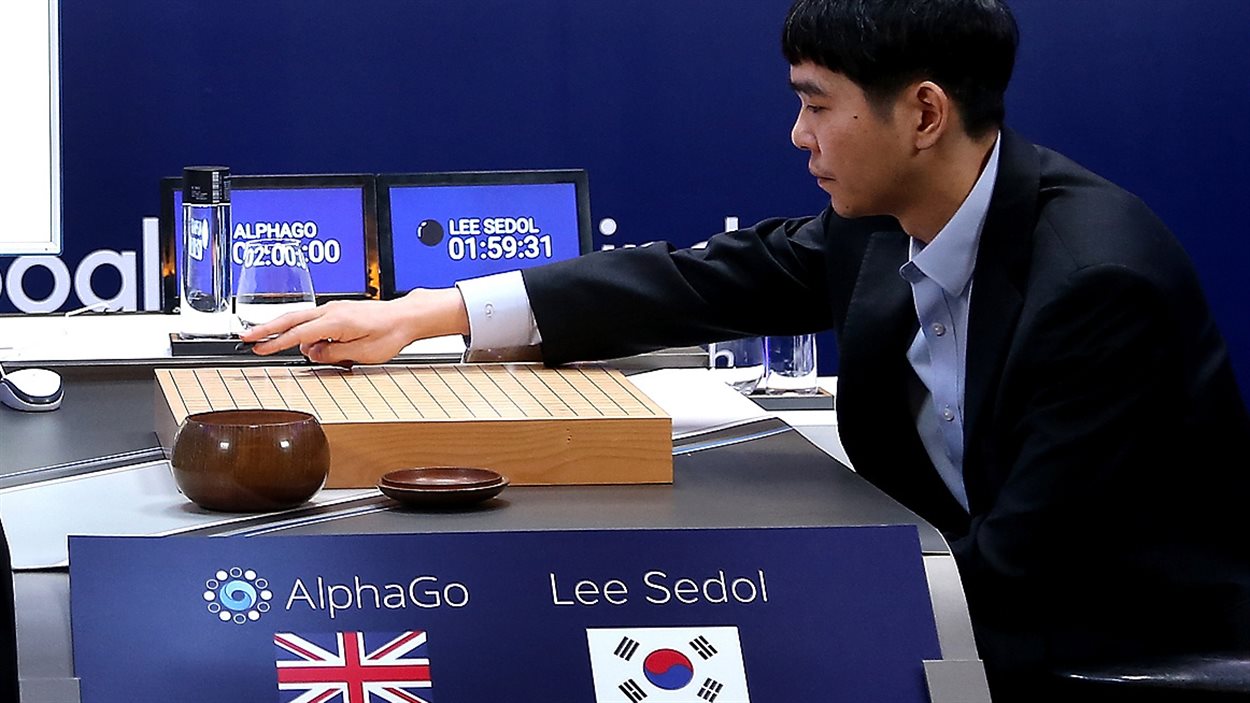 Lee Sedol contre le logiciel de Google, AlphaGo