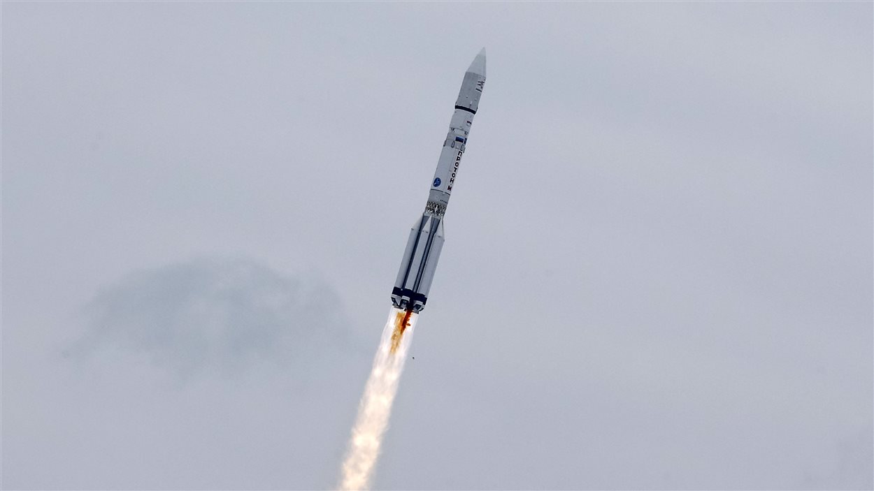La fusée inhabitée ExoMars en route vers la planète rouge