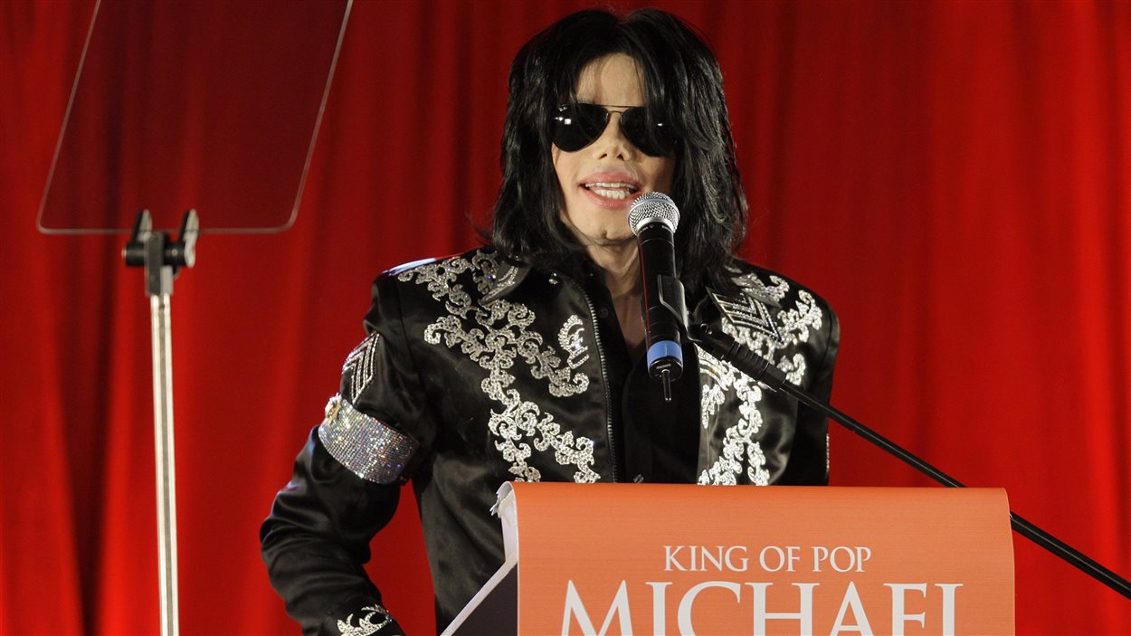 Michael Jackson, en mars 2009