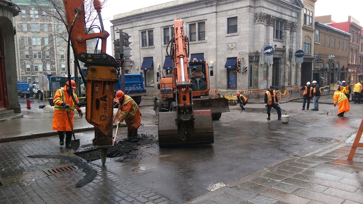 Détours à prévoir dans le VieuxQuébec RadioCanada