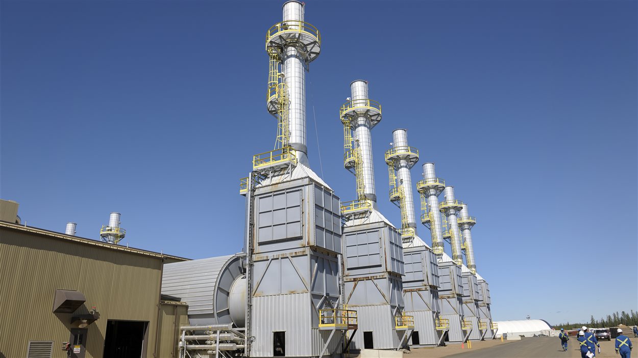 Les installations de Cenovus à Foster Creek, près de Cold Lake.