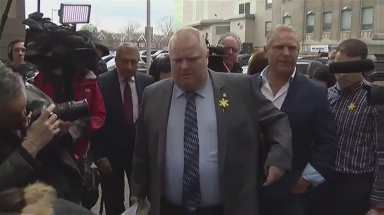 Rob Ford et son frère Doug Ford