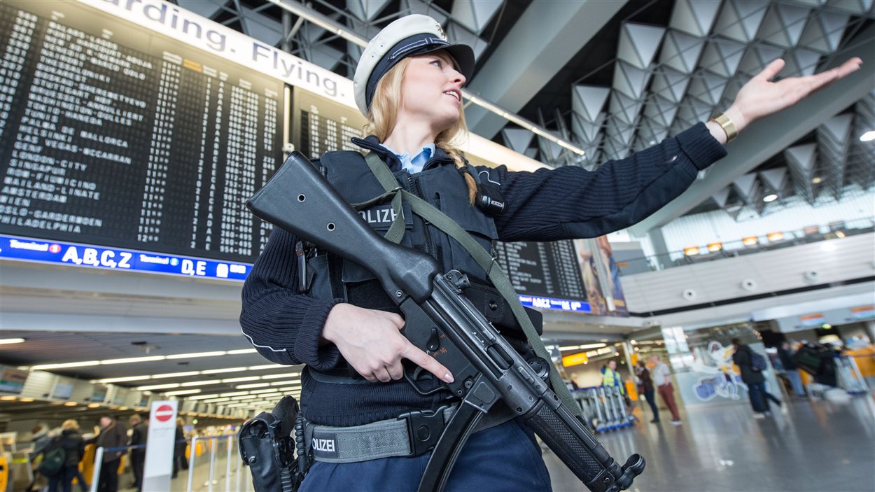 La sécurité a été renforcée dans plusieurs aéroports européens, dont celui de Francfort. 