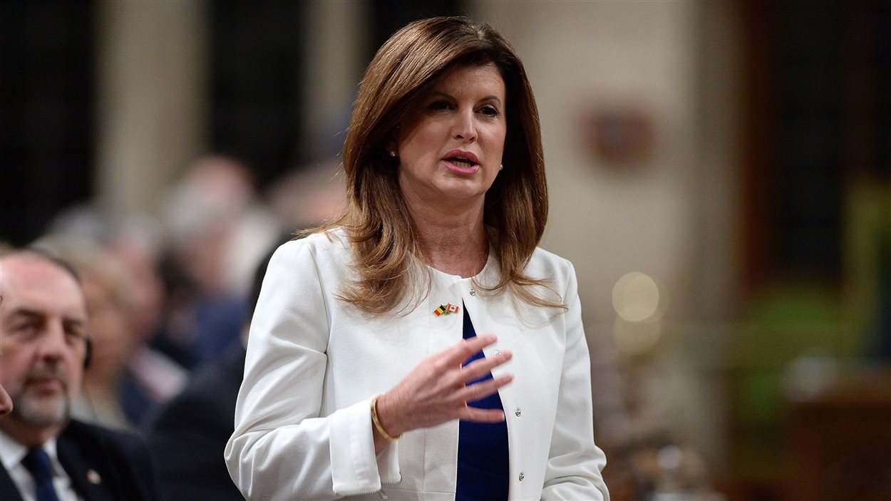Rona Ambrose, cheffe intérimaire du Parti conservateur du Canada