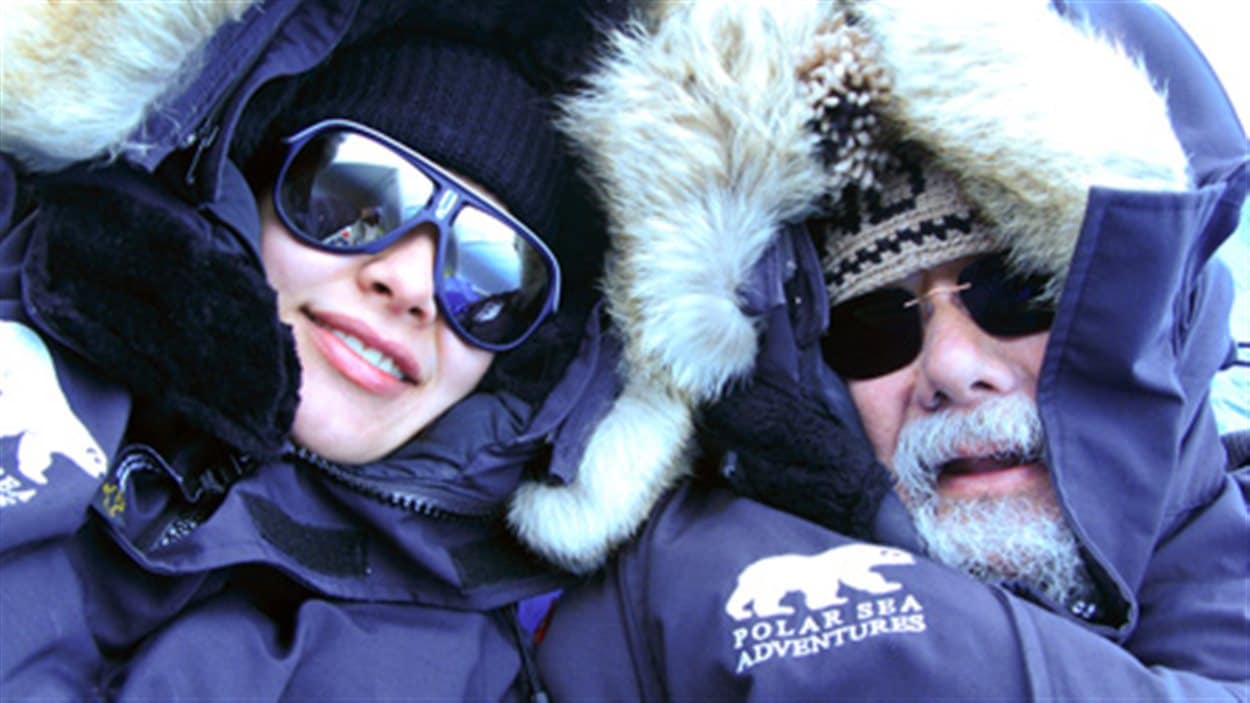 David Suzuki et sa fille Sarika, océanologue