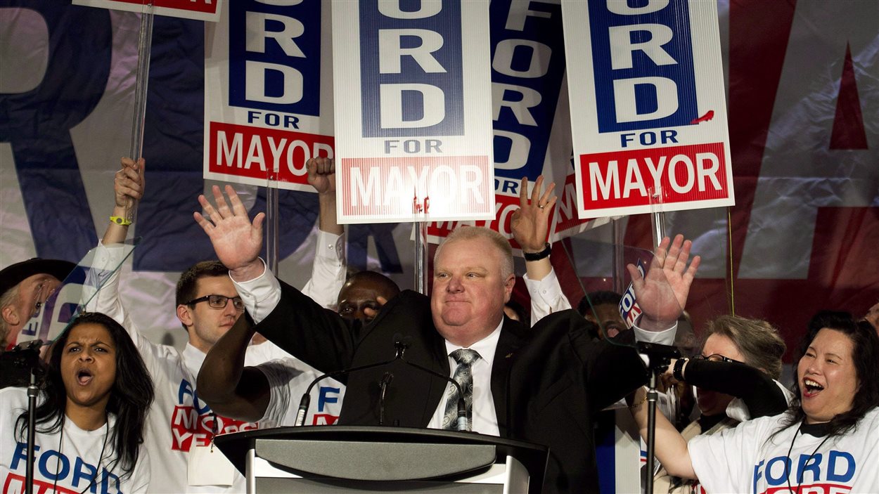 L'ancien maire de Toronto Rob Ford a succombé au cancer.