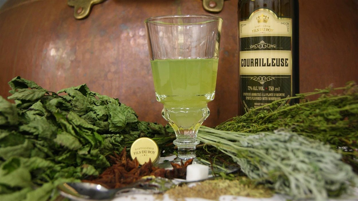 L'absinthe La courailleuse