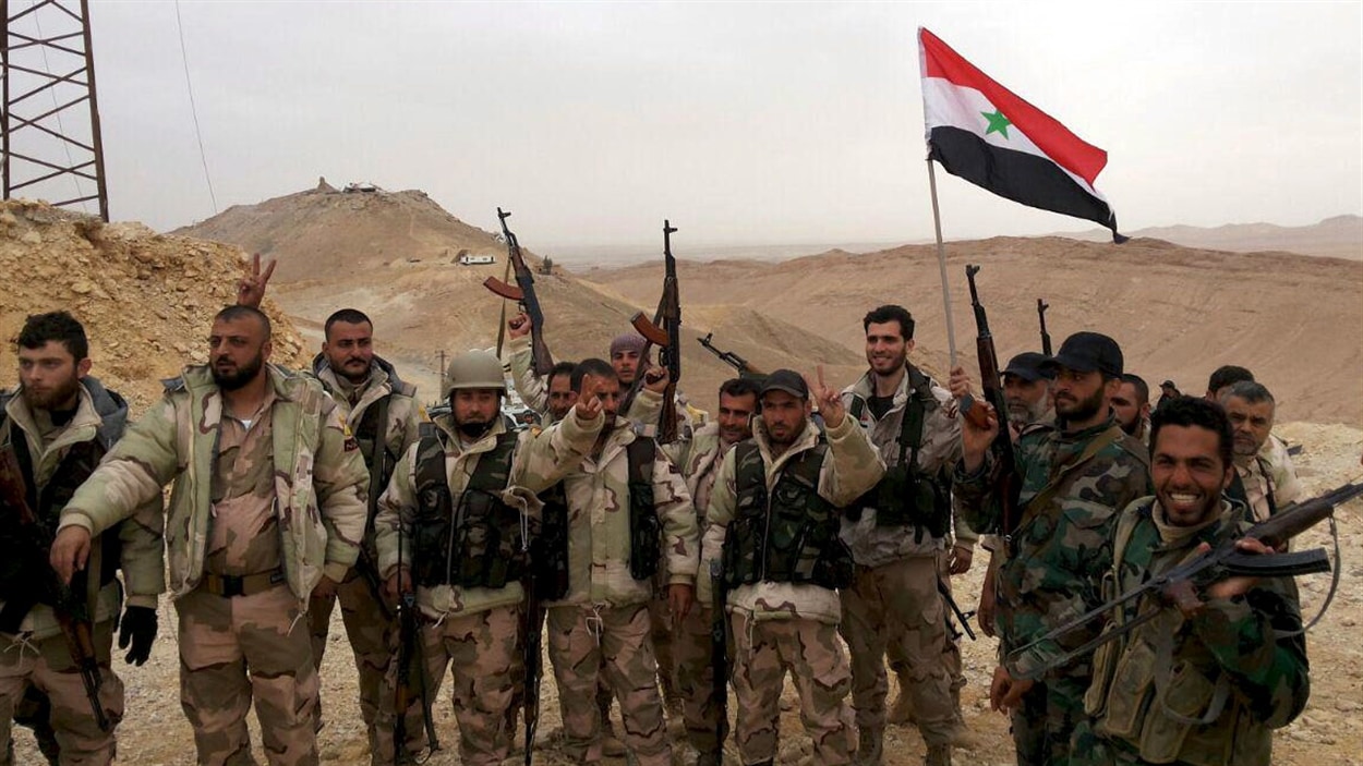 Les forces prorégime, appuyées par l'aviation russe, ont repris le contrôle de la ville syrienne de Palmyre.