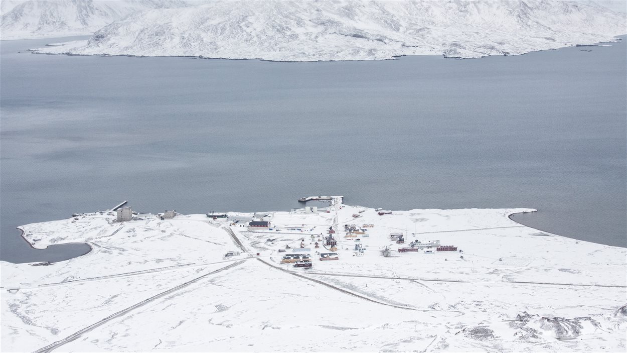 L'observatoire Zeppelin, situé sur l'île norvégienne de Svalbard, dans le cercle arctique.